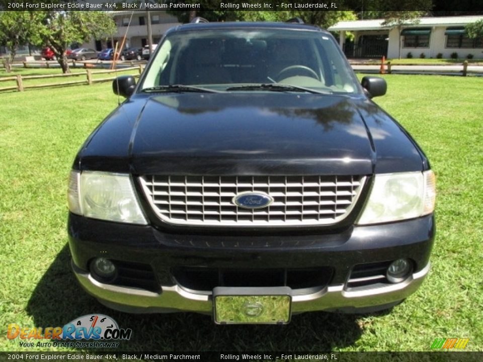 2004 Ford Explorer Eddie Bauer 4x4 Black / Medium Parchment Photo #15