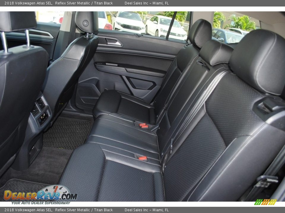 Rear Seat of 2018 Volkswagen Atlas SEL Photo #11