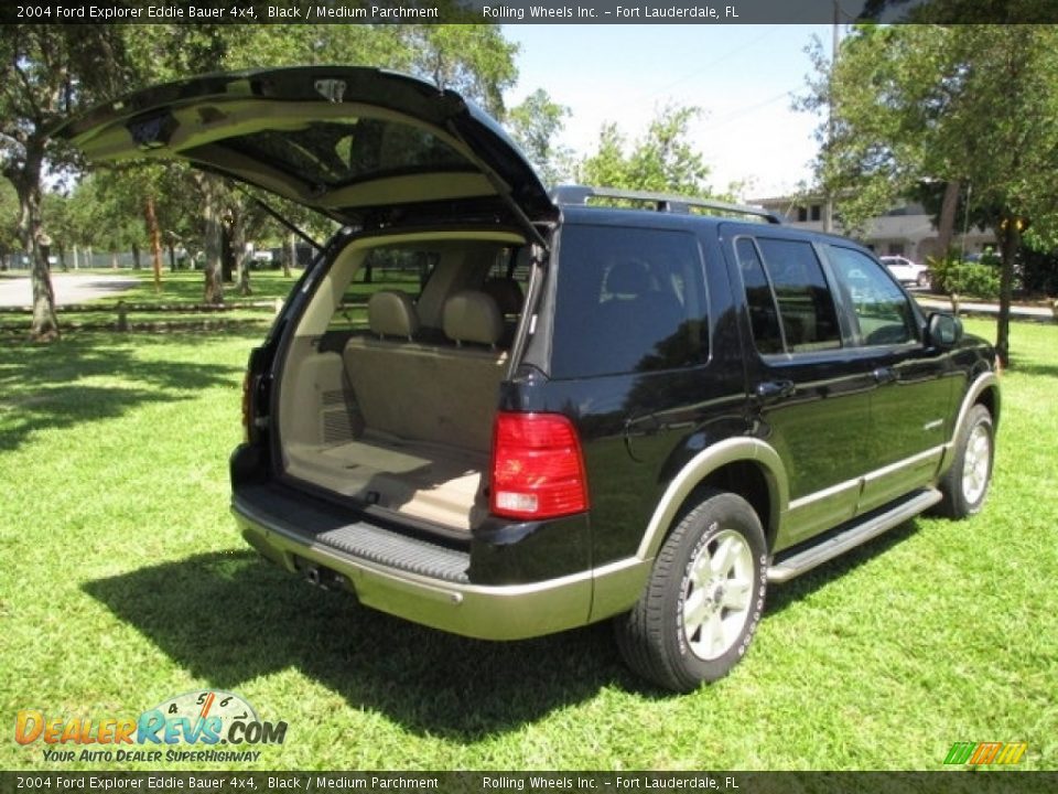 2004 Ford Explorer Eddie Bauer 4x4 Black / Medium Parchment Photo #21