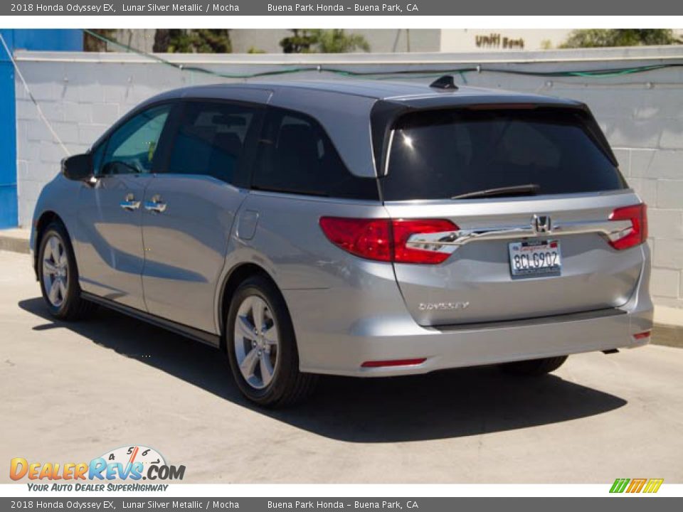 2018 Honda Odyssey EX Lunar Silver Metallic / Mocha Photo #2