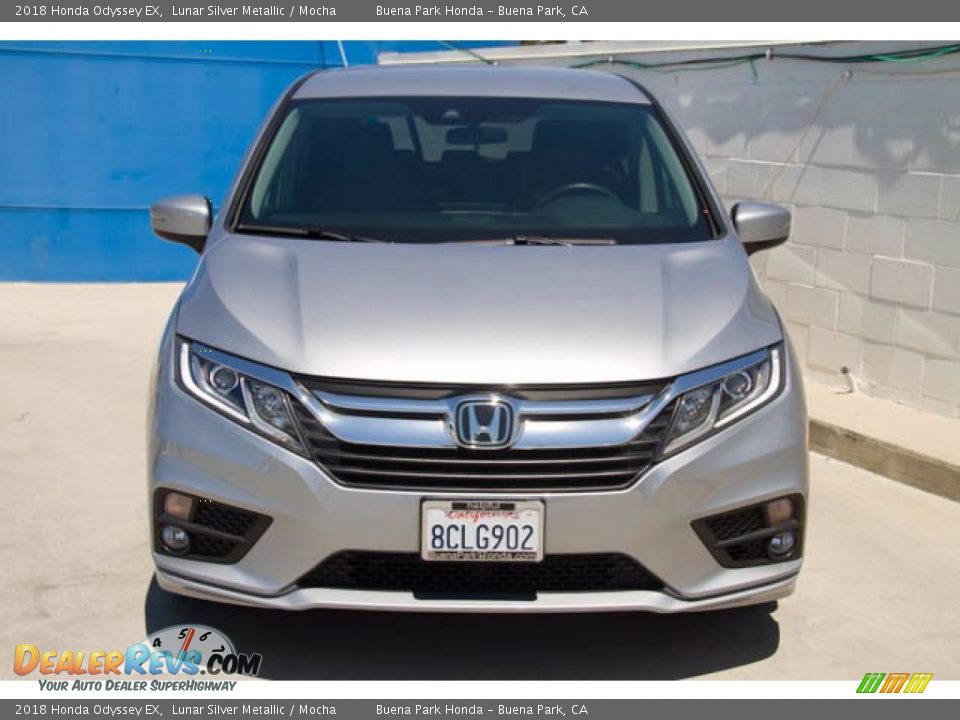 2018 Honda Odyssey EX Lunar Silver Metallic / Mocha Photo #7