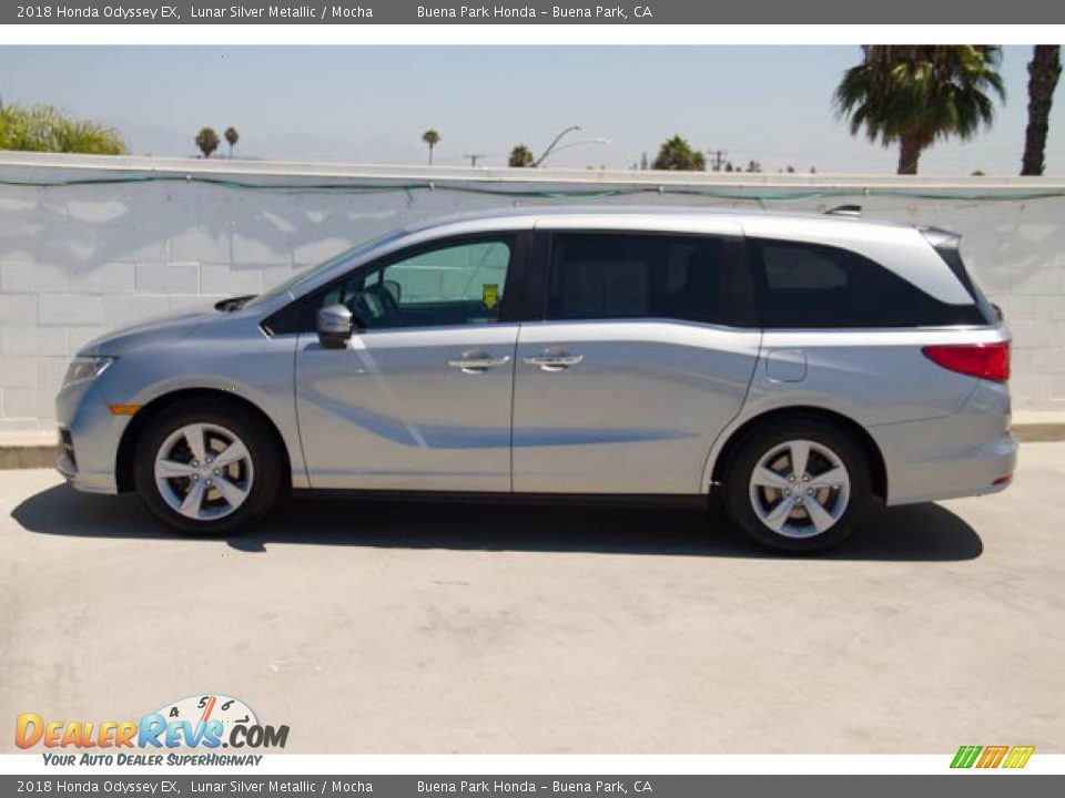 2018 Honda Odyssey EX Lunar Silver Metallic / Mocha Photo #8