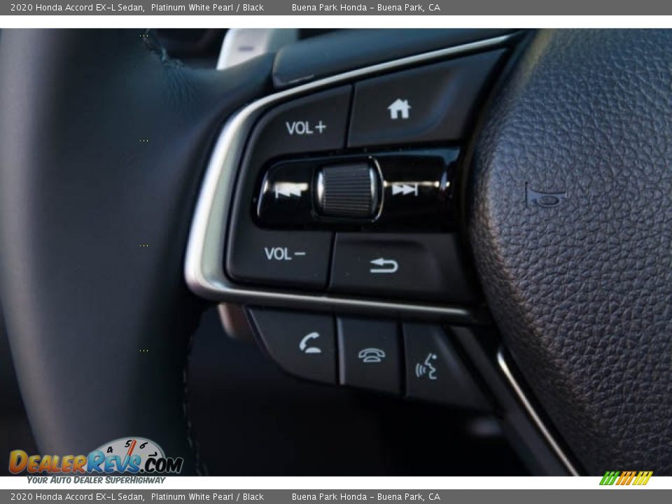 2020 Honda Accord EX-L Sedan Steering Wheel Photo #25