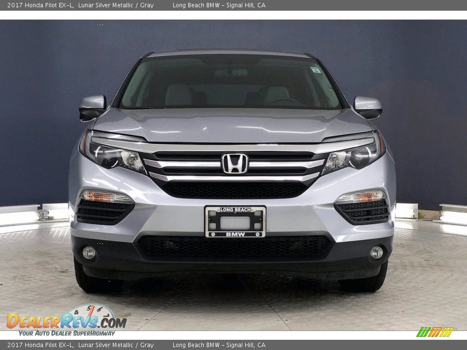 2017 Honda Pilot EX-L Lunar Silver Metallic / Gray Photo #2