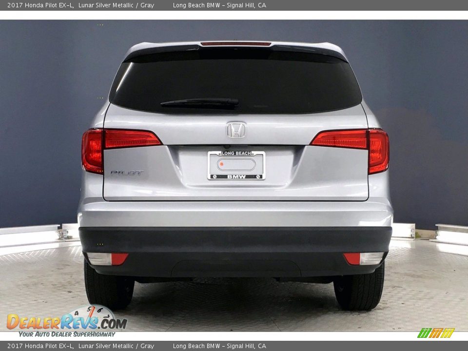 2017 Honda Pilot EX-L Lunar Silver Metallic / Gray Photo #3