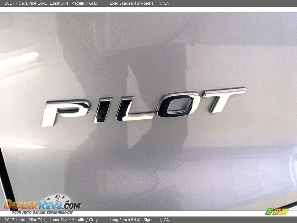 2017 Honda Pilot EX-L Lunar Silver Metallic / Gray Photo #7