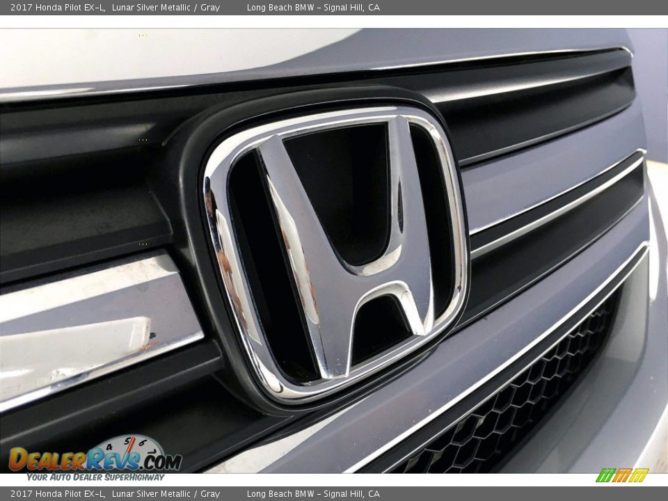 2017 Honda Pilot EX-L Lunar Silver Metallic / Gray Photo #33