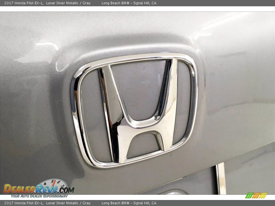 2017 Honda Pilot EX-L Lunar Silver Metallic / Gray Photo #34