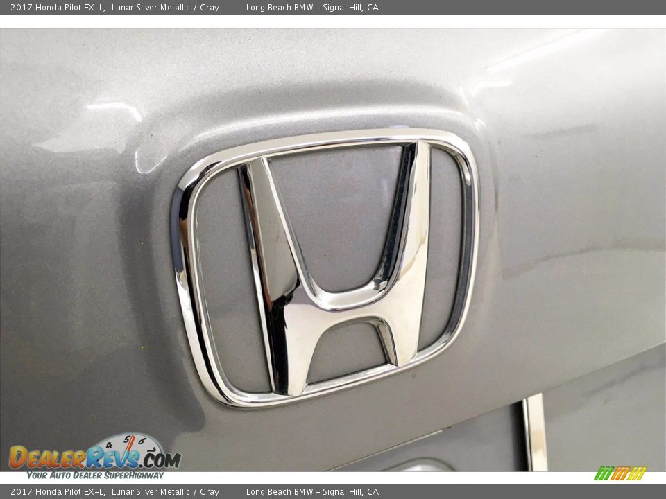 2017 Honda Pilot EX-L Lunar Silver Metallic / Gray Photo #34