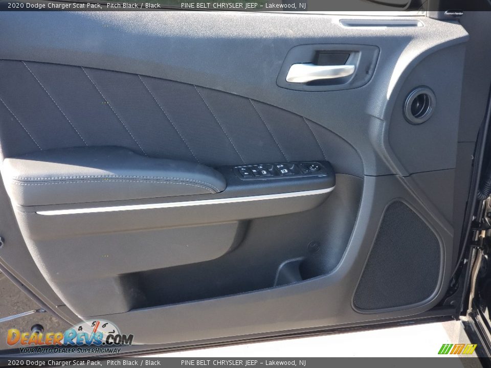 2020 Dodge Charger Scat Pack Pitch Black / Black Photo #11
