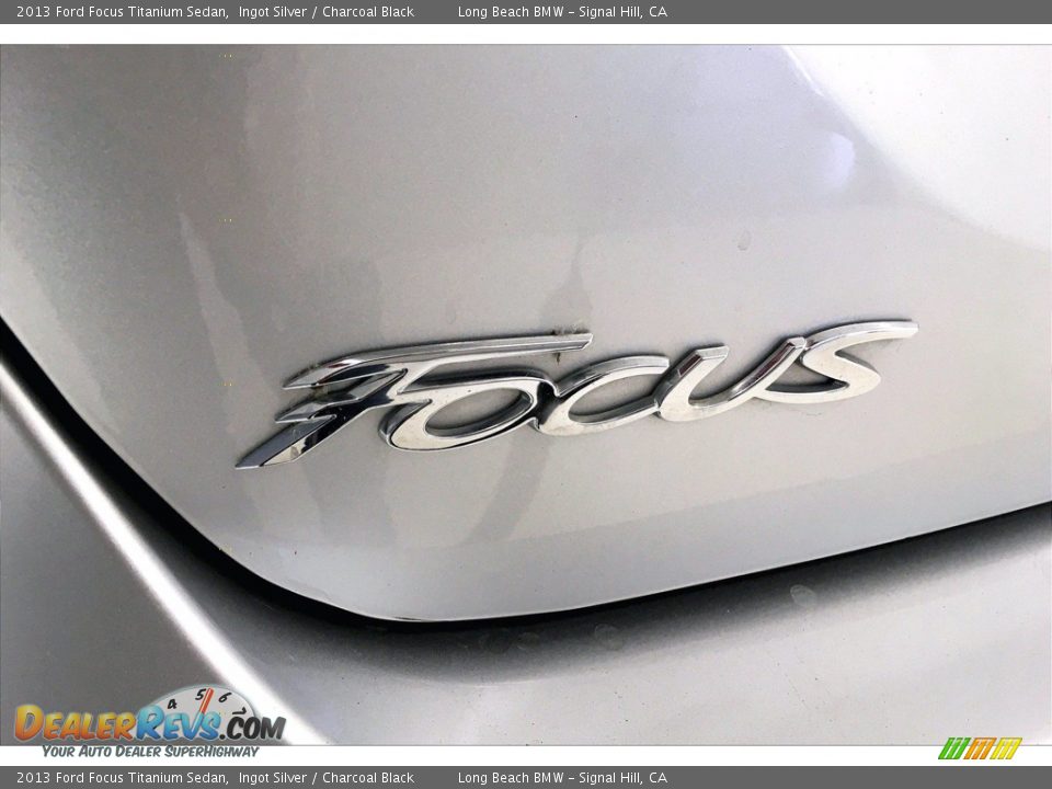 2013 Ford Focus Titanium Sedan Ingot Silver / Charcoal Black Photo #7