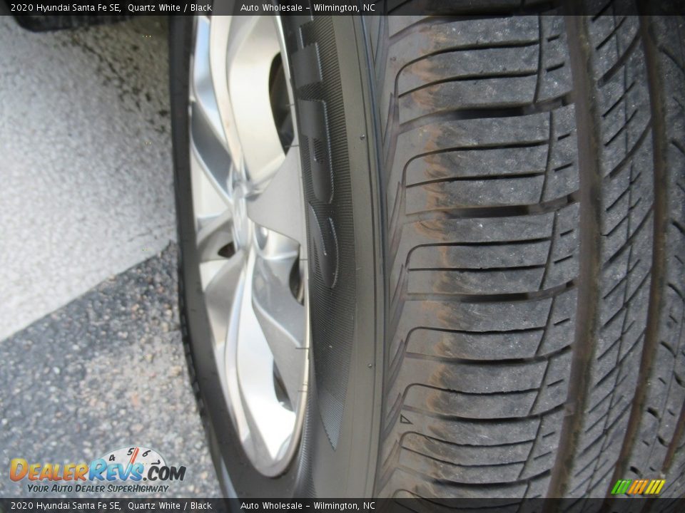 2020 Hyundai Santa Fe SE Quartz White / Black Photo #8