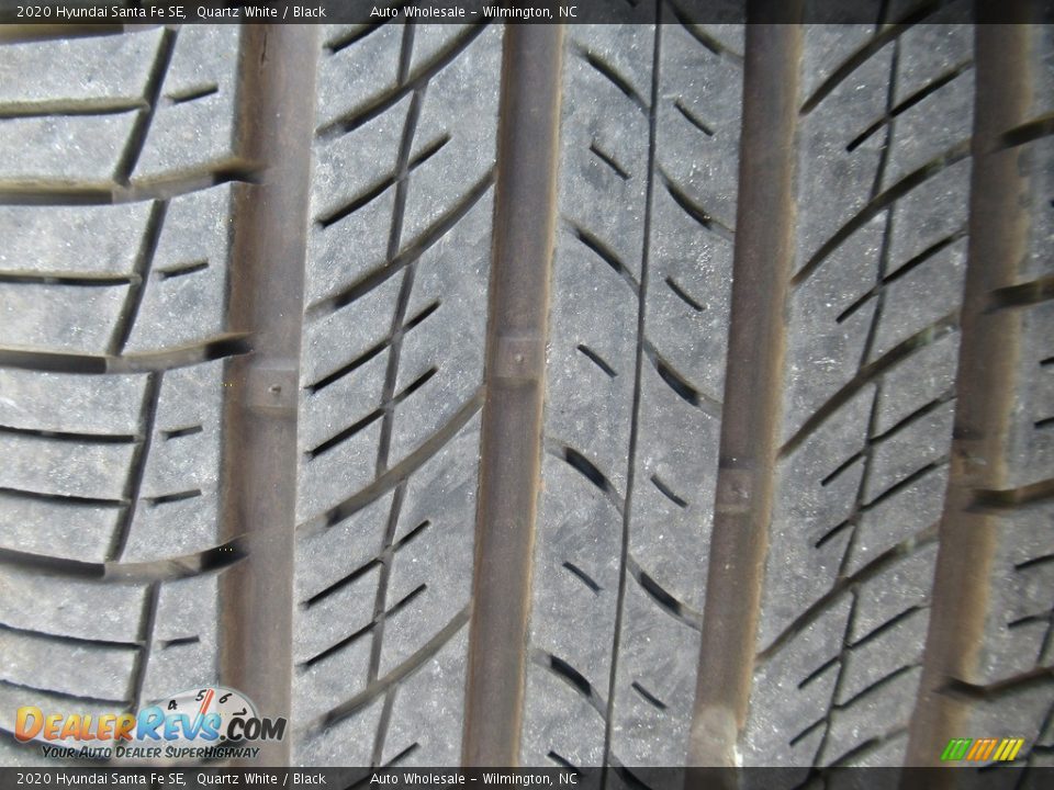 2020 Hyundai Santa Fe SE Quartz White / Black Photo #9