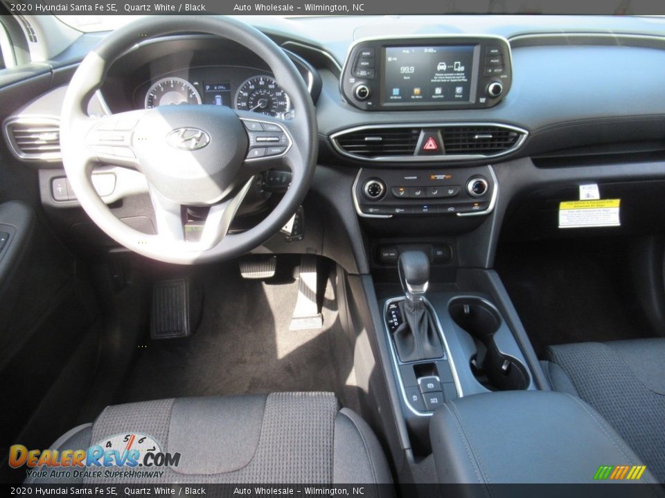 2020 Hyundai Santa Fe SE Quartz White / Black Photo #14