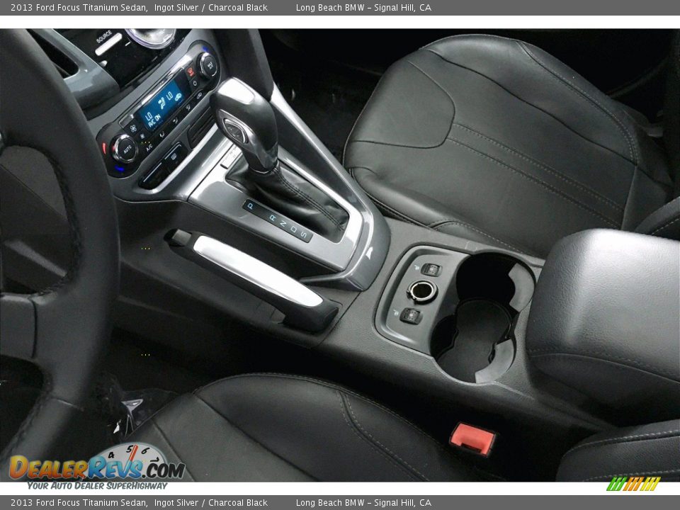 2013 Ford Focus Titanium Sedan Ingot Silver / Charcoal Black Photo #16