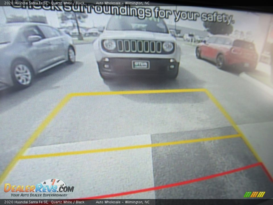 2020 Hyundai Santa Fe SE Quartz White / Black Photo #18