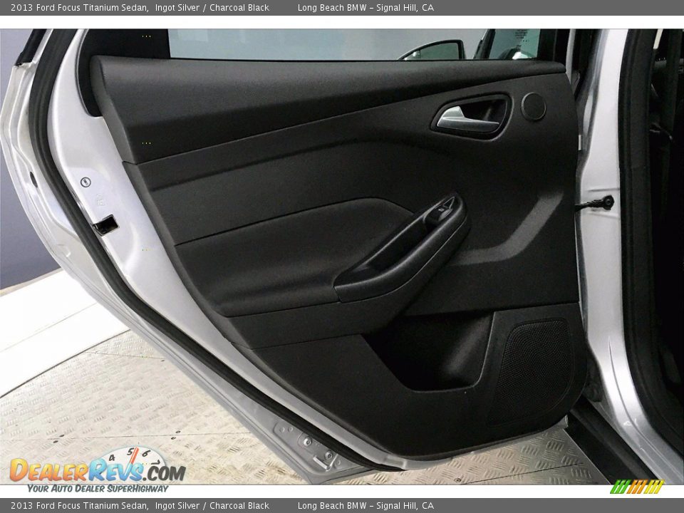 2013 Ford Focus Titanium Sedan Ingot Silver / Charcoal Black Photo #25