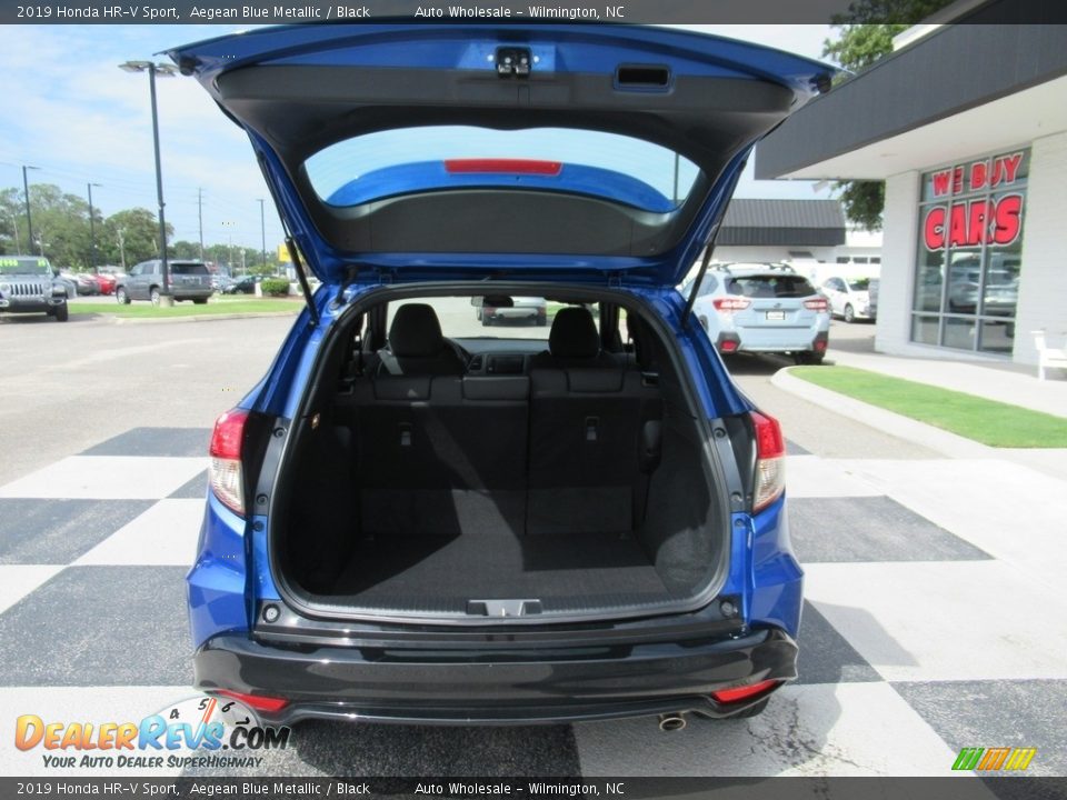 2019 Honda HR-V Sport Aegean Blue Metallic / Black Photo #5