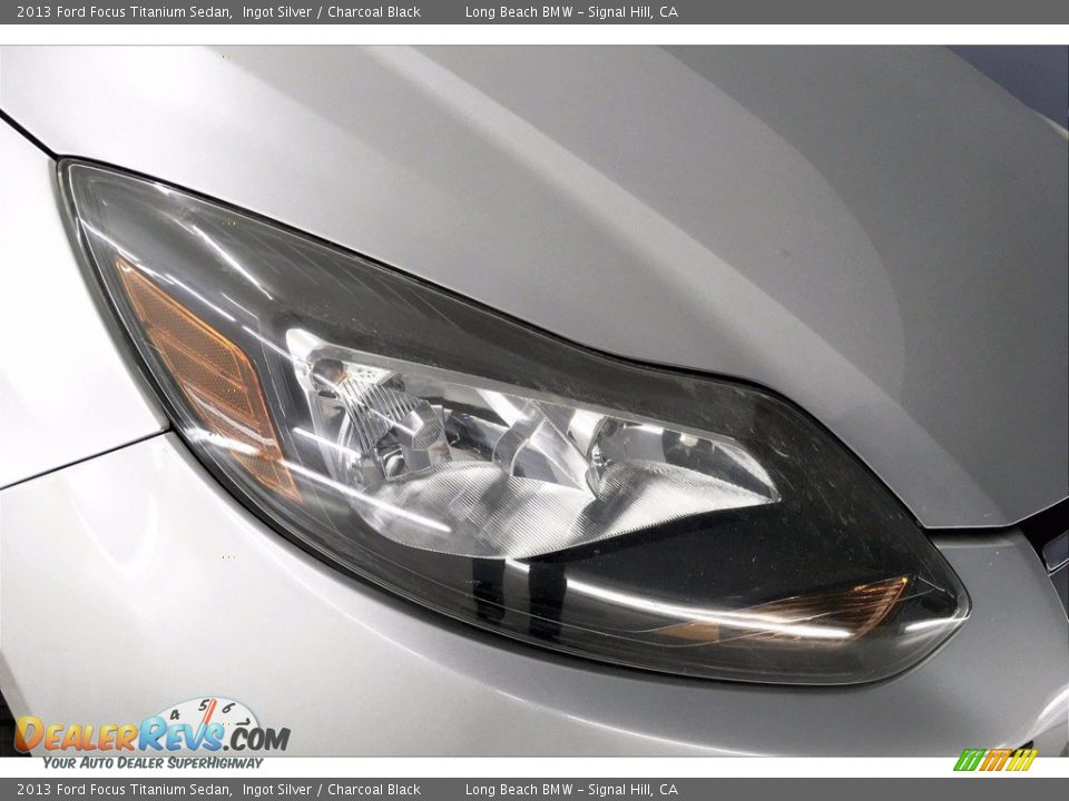 2013 Ford Focus Titanium Sedan Ingot Silver / Charcoal Black Photo #26