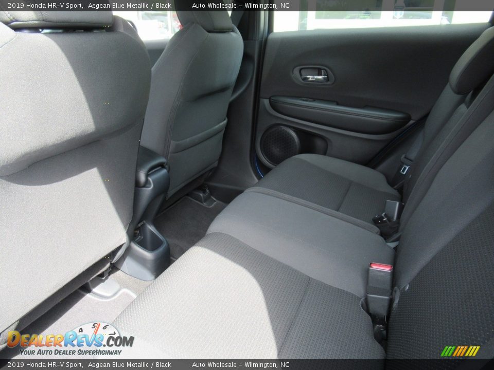 2019 Honda HR-V Sport Aegean Blue Metallic / Black Photo #11