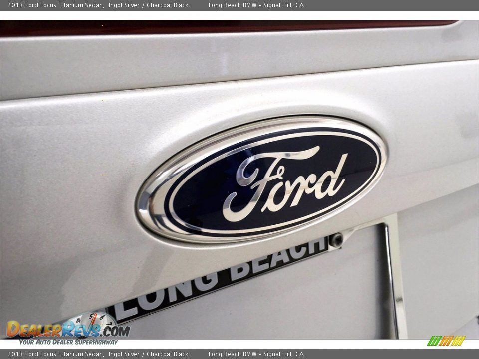2013 Ford Focus Titanium Sedan Ingot Silver / Charcoal Black Photo #34