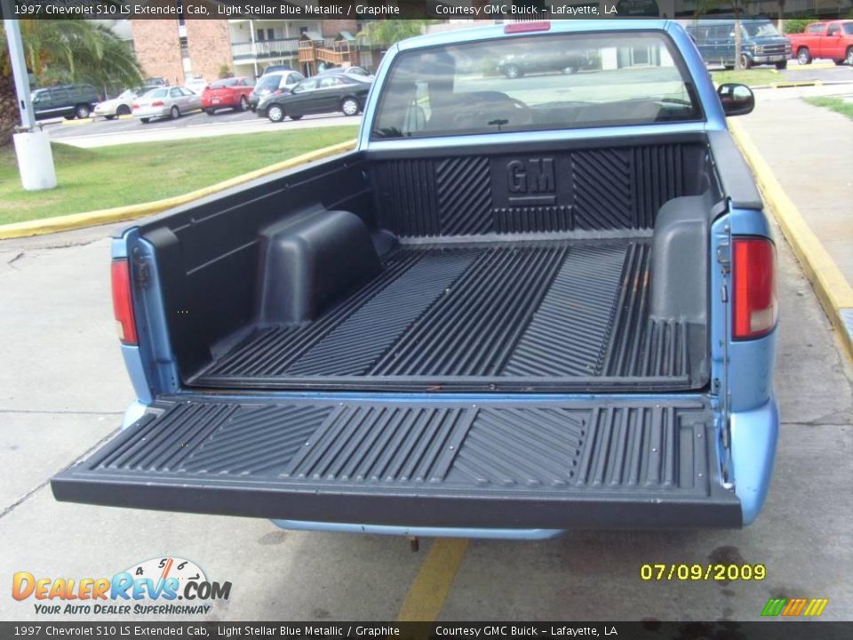 1997 Chevrolet S10 LS Extended Cab Light Stellar Blue Metallic / Graphite Photo #3