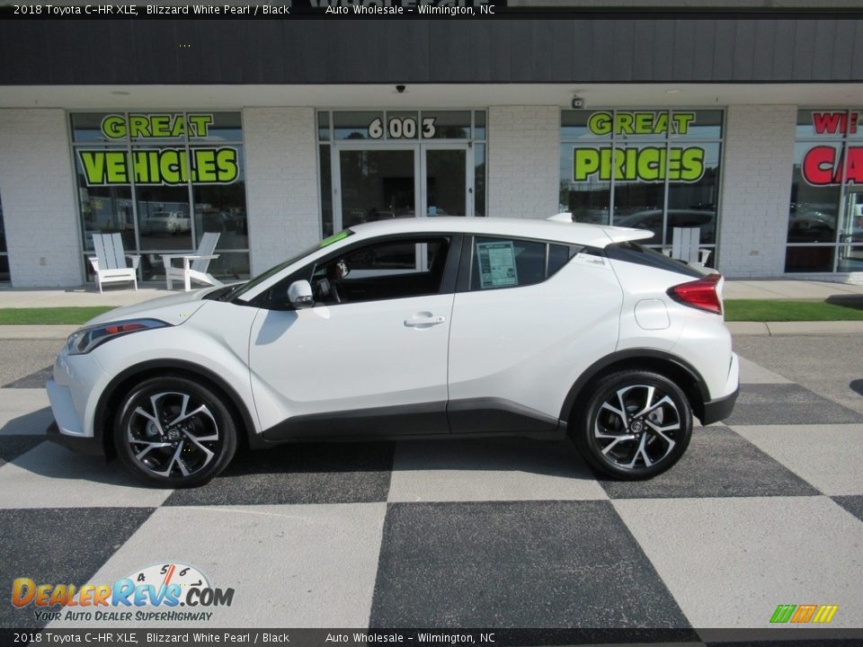 2018 Toyota C-HR XLE Blizzard White Pearl / Black Photo #1