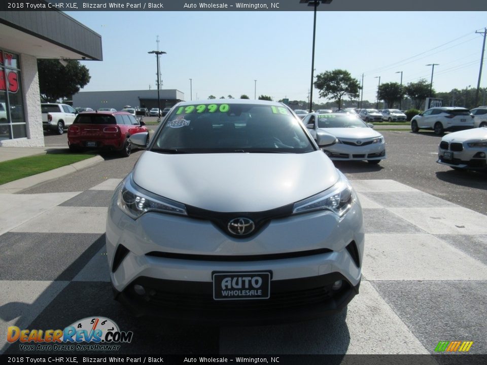 2018 Toyota C-HR XLE Blizzard White Pearl / Black Photo #2