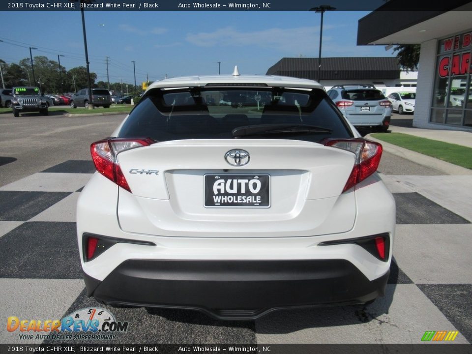 2018 Toyota C-HR XLE Blizzard White Pearl / Black Photo #4