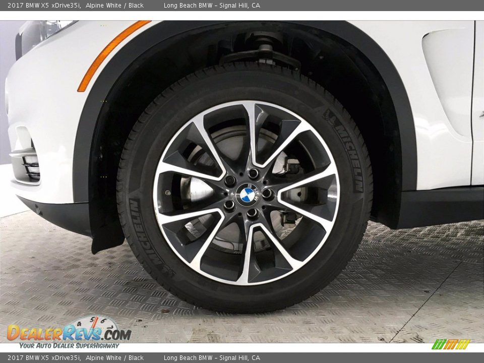 2017 BMW X5 xDrive35i Alpine White / Black Photo #8