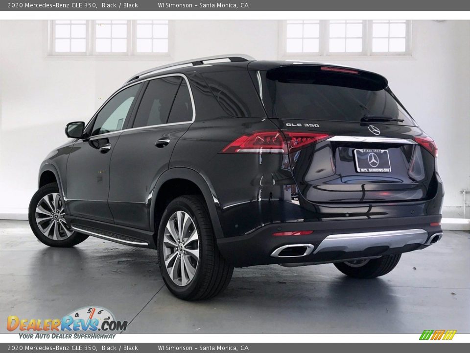 2020 Mercedes-Benz GLE 350 Black / Black Photo #2