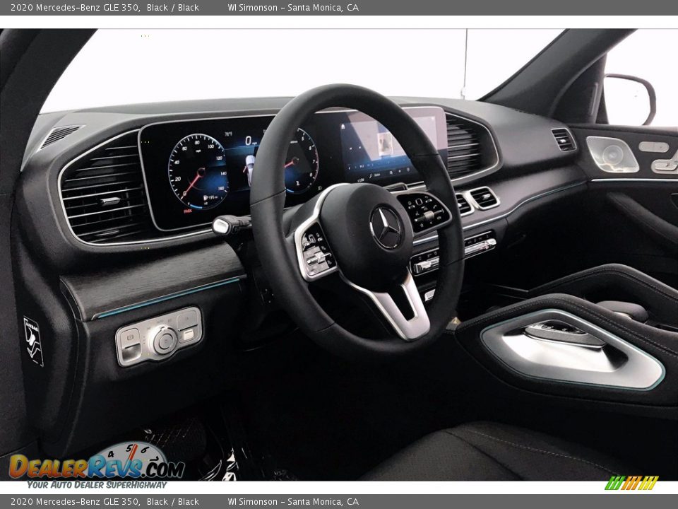 2020 Mercedes-Benz GLE 350 Black / Black Photo #4