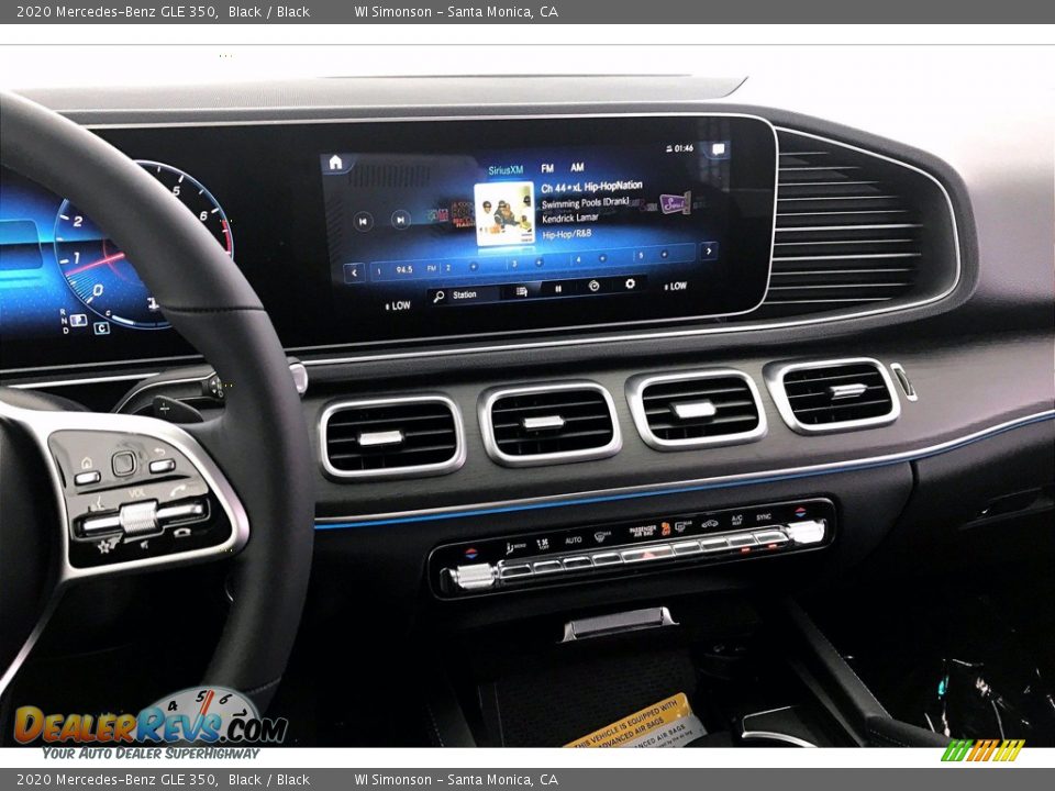 2020 Mercedes-Benz GLE 350 Black / Black Photo #6
