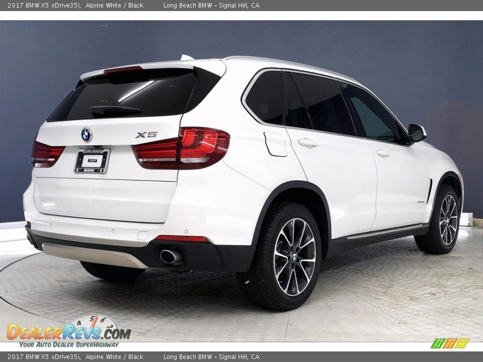 2017 BMW X5 xDrive35i Alpine White / Black Photo #13