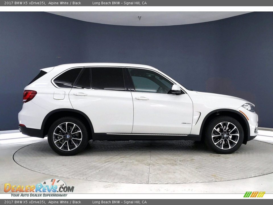 2017 BMW X5 xDrive35i Alpine White / Black Photo #14