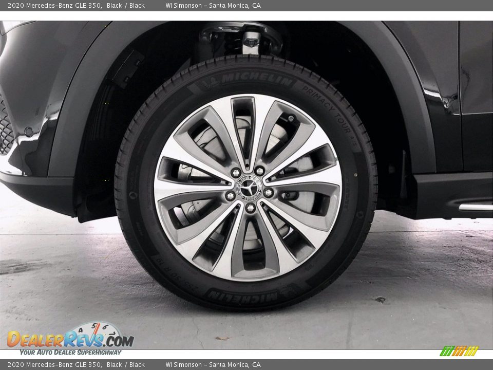 2020 Mercedes-Benz GLE 350 Black / Black Photo #9