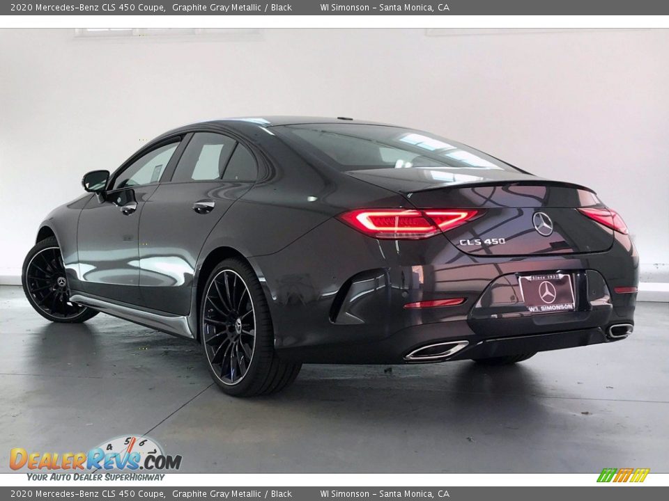 2020 Mercedes-Benz CLS 450 Coupe Graphite Gray Metallic / Black Photo #2