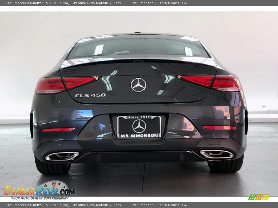 2020 Mercedes-Benz CLS 450 Coupe Graphite Gray Metallic / Black Photo #3