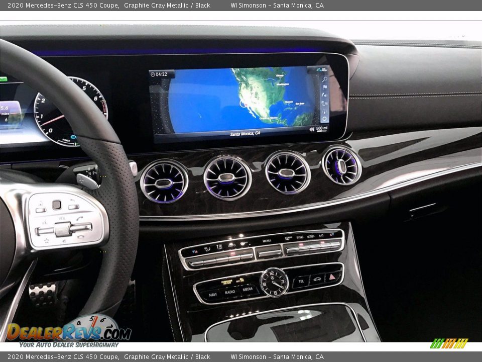 2020 Mercedes-Benz CLS 450 Coupe Graphite Gray Metallic / Black Photo #6