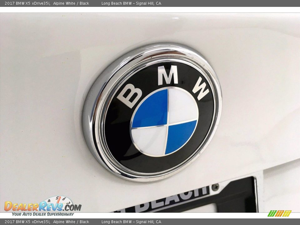 2017 BMW X5 xDrive35i Alpine White / Black Photo #34