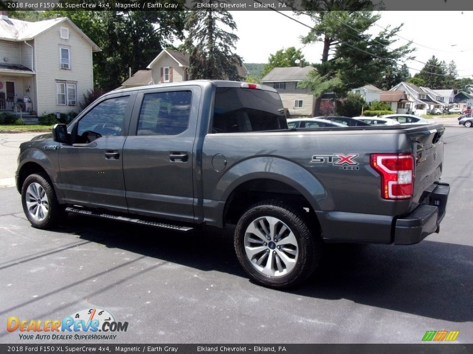 2018 Ford F150 XL SuperCrew 4x4 Magnetic / Earth Gray Photo #7