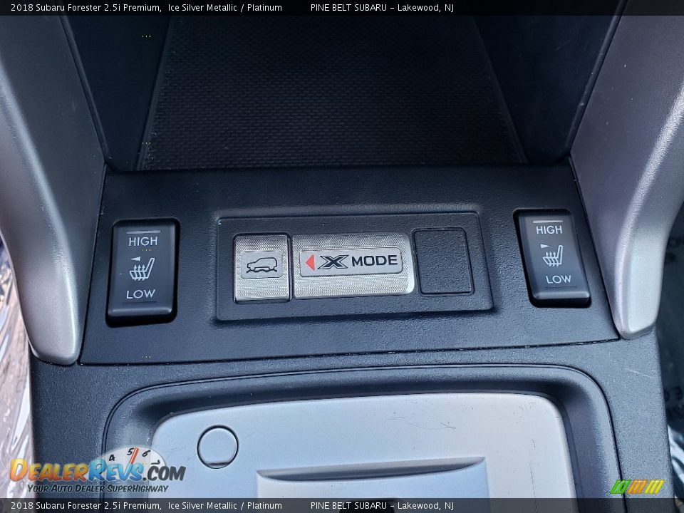 2018 Subaru Forester 2.5i Premium Ice Silver Metallic / Platinum Photo #9