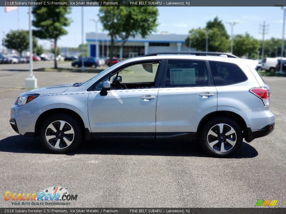 2018 Subaru Forester 2.5i Premium Ice Silver Metallic / Platinum Photo #19