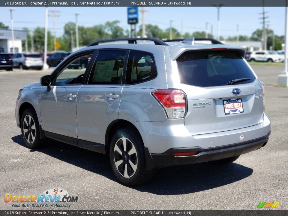 2018 Subaru Forester 2.5i Premium Ice Silver Metallic / Platinum Photo #20