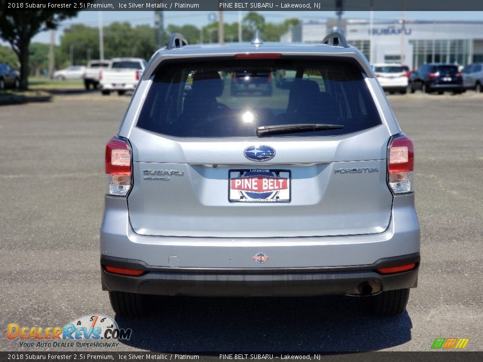 2018 Subaru Forester 2.5i Premium Ice Silver Metallic / Platinum Photo #21