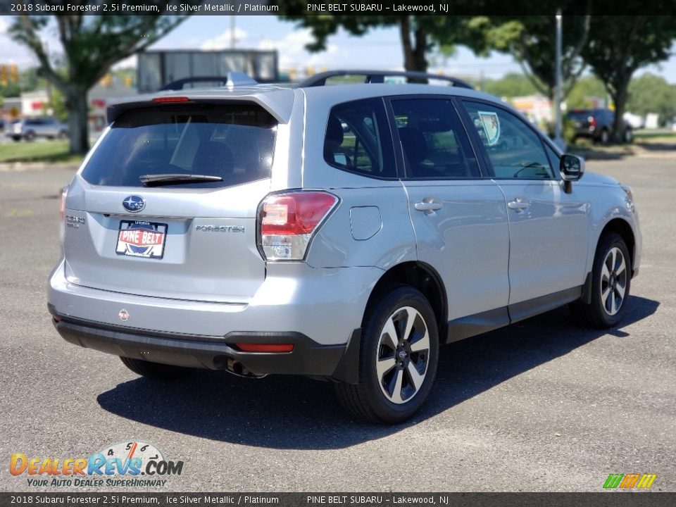 2018 Subaru Forester 2.5i Premium Ice Silver Metallic / Platinum Photo #22