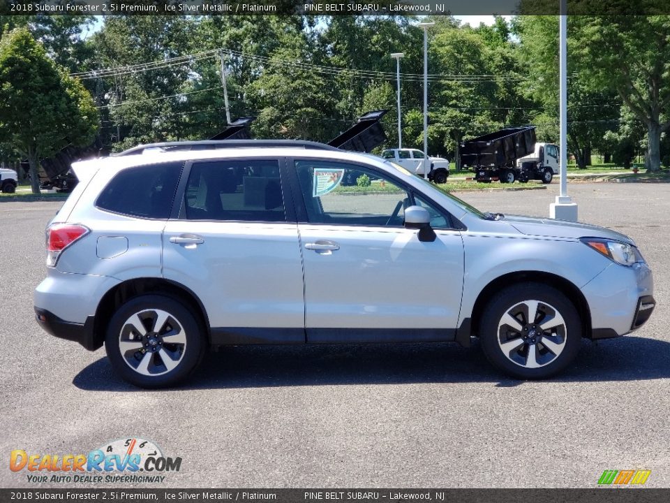 2018 Subaru Forester 2.5i Premium Ice Silver Metallic / Platinum Photo #23