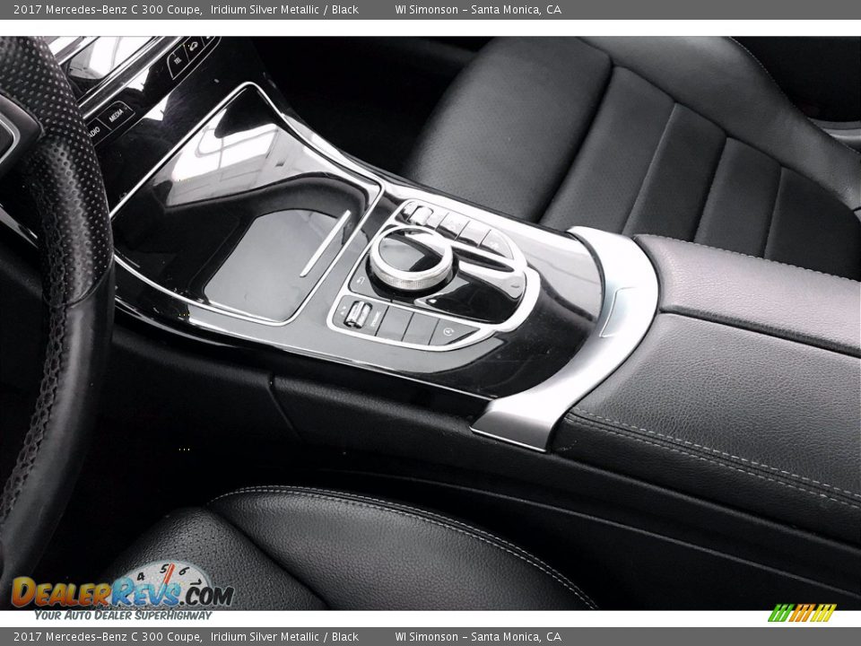 2017 Mercedes-Benz C 300 Coupe Iridium Silver Metallic / Black Photo #22
