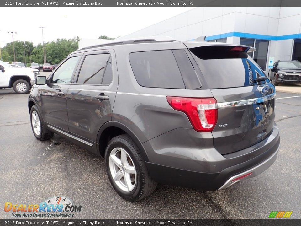 2017 Ford Explorer XLT 4WD Magnetic / Ebony Black Photo #4