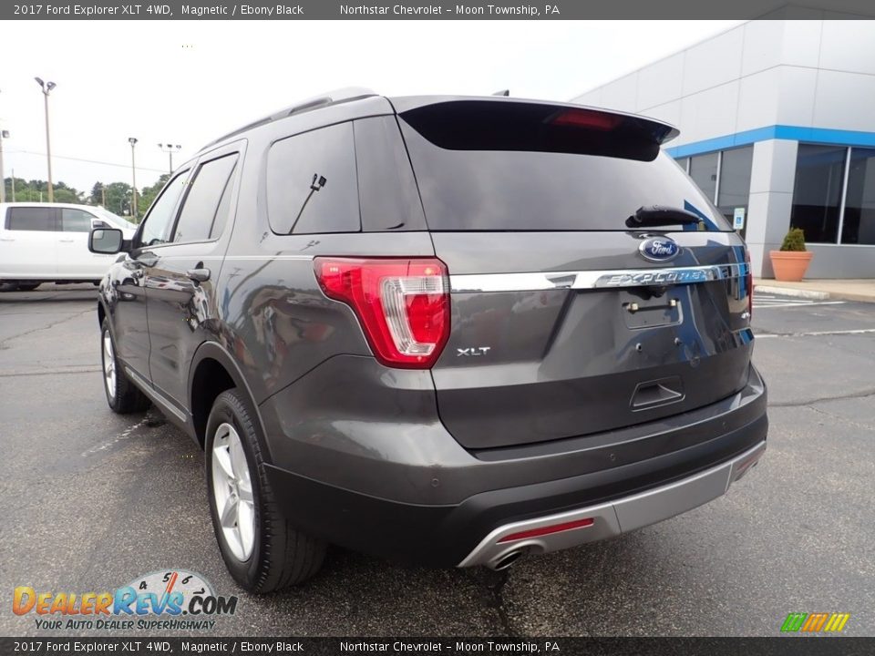 2017 Ford Explorer XLT 4WD Magnetic / Ebony Black Photo #5